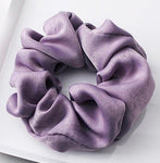 Sweet Dreams Satin Scrunchie in Lavender